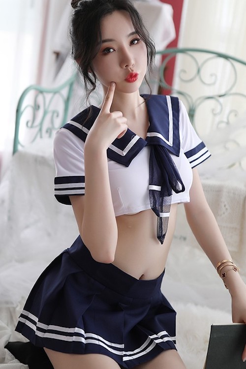 Japanische Schuluniform Cosplay Kostüm