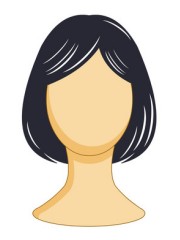 Gleiche Perücke wie auf dem ersten Bild