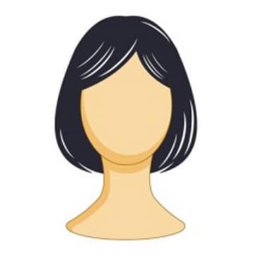 Gleiche Perücke wie auf dem ersten Bild