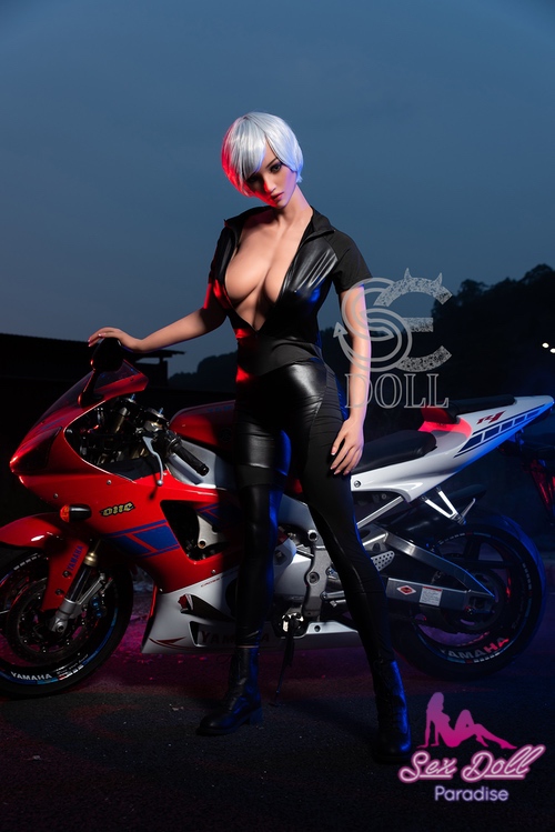 Ganzkörper TPE Weiße Liebespuppe 167cm Eva