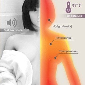 Beheizte Sexpuppe mit realistischer Körperwärme