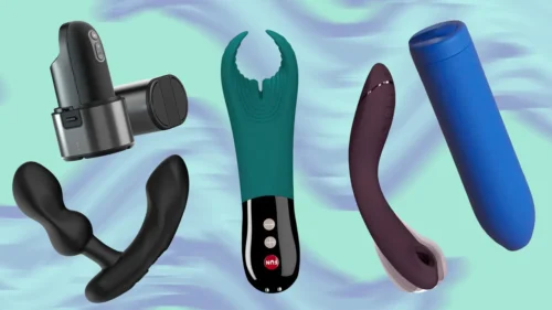 Eine Sammlung von Sexspielzeugen (Sex Toys)